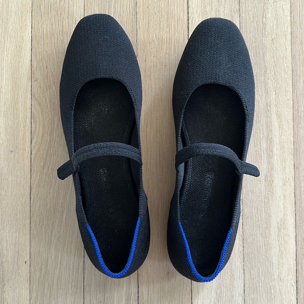 Rothy’s Square Mary Jane Flats (Size 9)